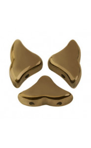 Hélios par Puca® beads Dark gold bronze 23980/14485
